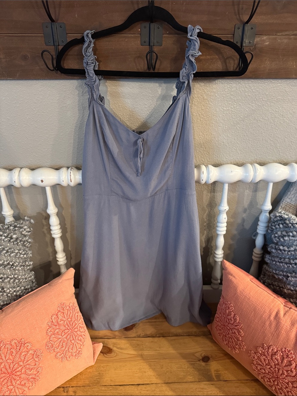 Sunday Best Ruffle Strap Dress